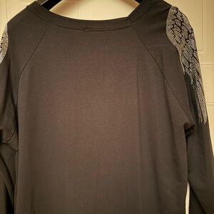 Black Embellished Women's dress.